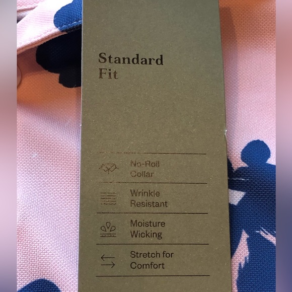 NWT Goodfellow & Co Floral Print Polo Shirt - Picture 5 of 5